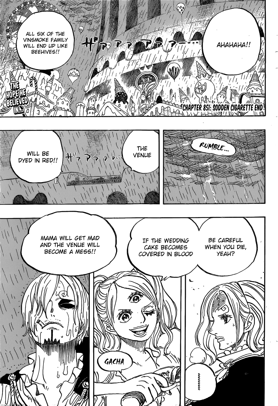 One Piece, Chapter 851 image 05